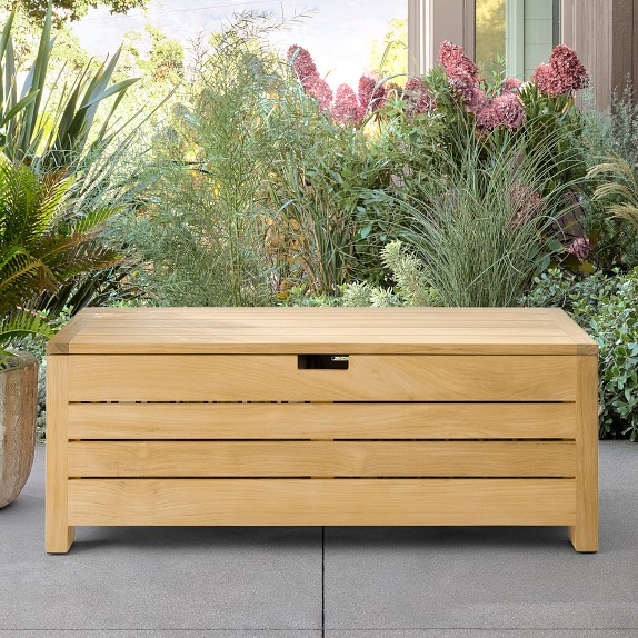 床ヨーテ　TRUNK SIX bonfire go outside 箱付き Larnaca Teak Storage Trunk (48