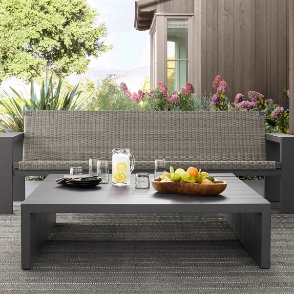 Larnaca Outdoor Metal Coffee Table | Patio Furniture | Williams Sonoma