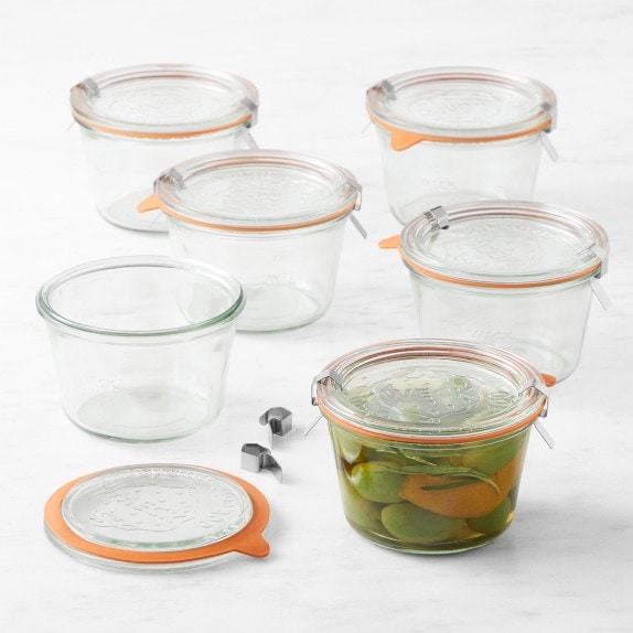 Weck 741 - 0.25 Liter Mold Jars With Lids
