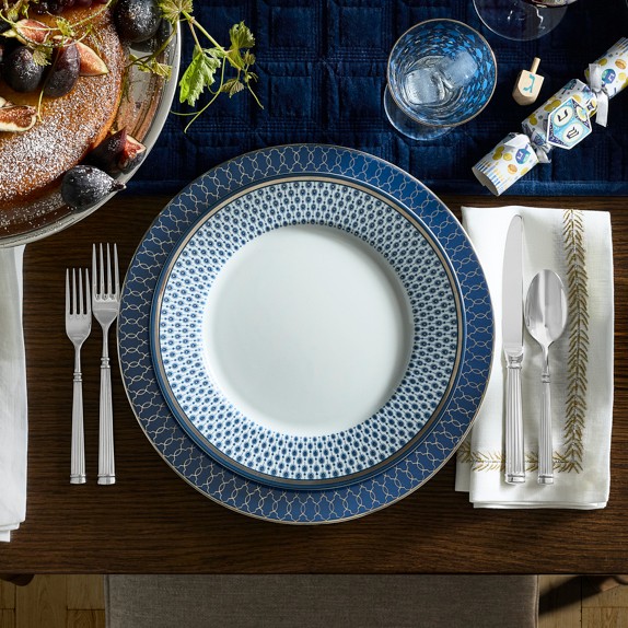 Deshoulieres Arcade Gris Dinner Plate | Williams Sonoma